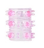 Sexy Crystal Men's Pearl Horseshoe Ring Sheep Eye Preputial Ring Penis Ring Adult Product